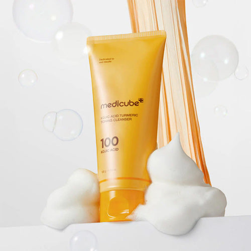 Limpiador facial] Medicube Kojic Acid Turmeric Toning Cleanser