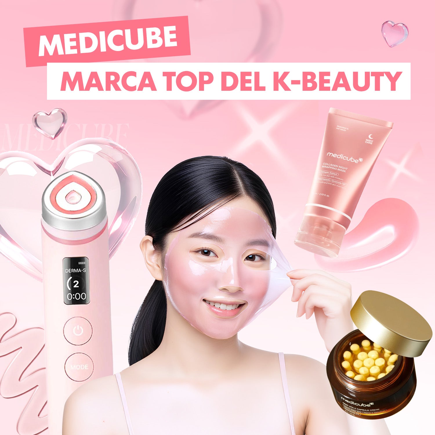 medicube BOOSTER PRO AGE-R ピンク AGE-R Booster Pro – MEDICUBE SG