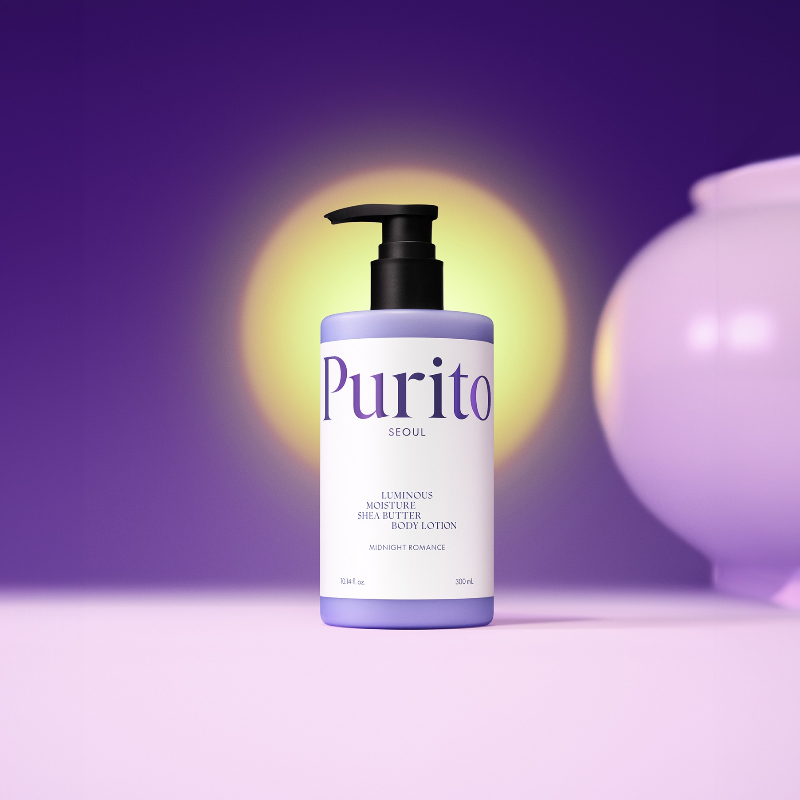 [Loción corporal] Purito Seoul Luminous Moisture Shea Butter Body Lotion Midnight Romance 300ml