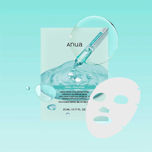 [Mascarilla facial] Anua PDRN Hyaluronic Acid Capsule 100 Serum Mask (1ea)