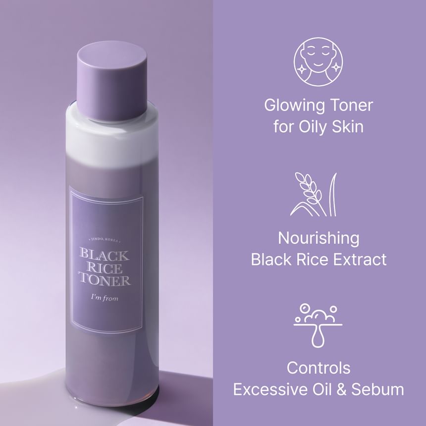 [Tónico facial] I'm From Black Rice Toner 150ml