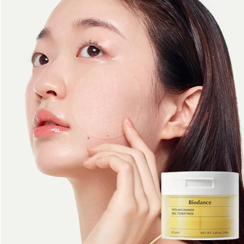 [Tónico facial] Biodance Vita Niacinamide Gel Toner Pads (60 pads)