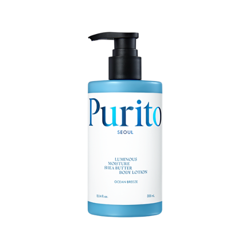 [Loción corporal] Purito Seoul Luminous Moisture Shea Butter Body Lotion Ocean Breeze 300ml