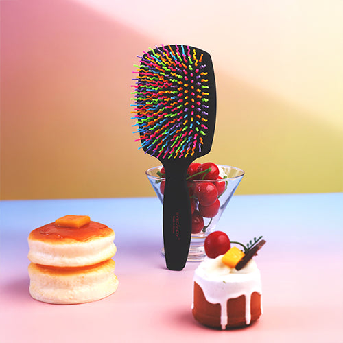 *SUPER PRECIO* [Producto de belleza] EYECANDY Rainbow Volume S Paddle Brush_Black