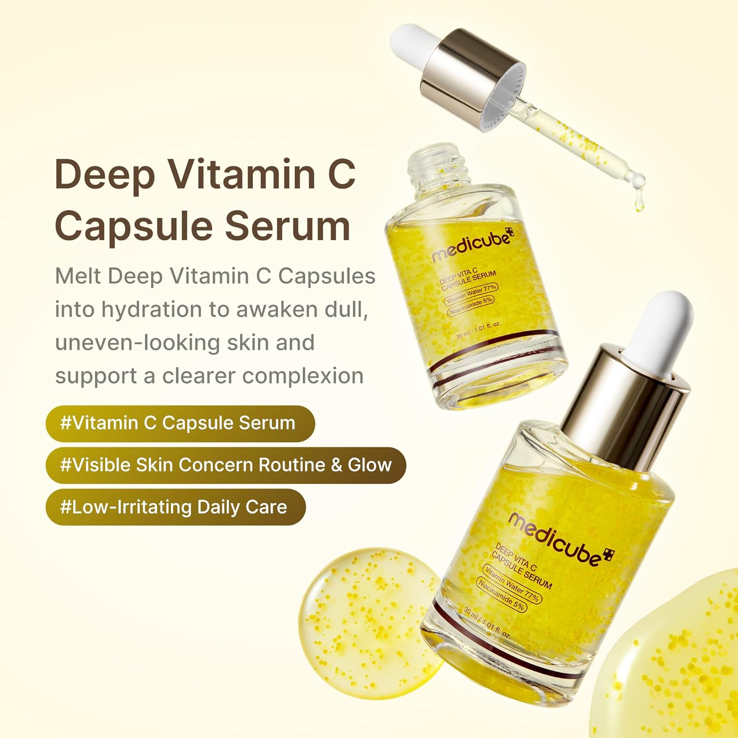 [Sérum] MEDICUBE Deep Vita C Capsule Serum 30ml