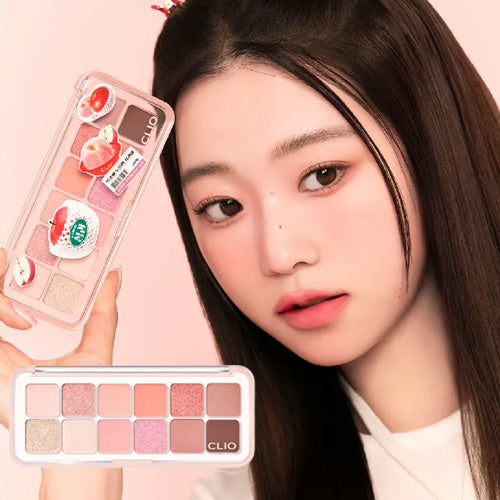 [Sombras de ojos] CLIO Pro Eye Palette Air Every Fruit Grocery Edition 09 Peach Mate Apple
