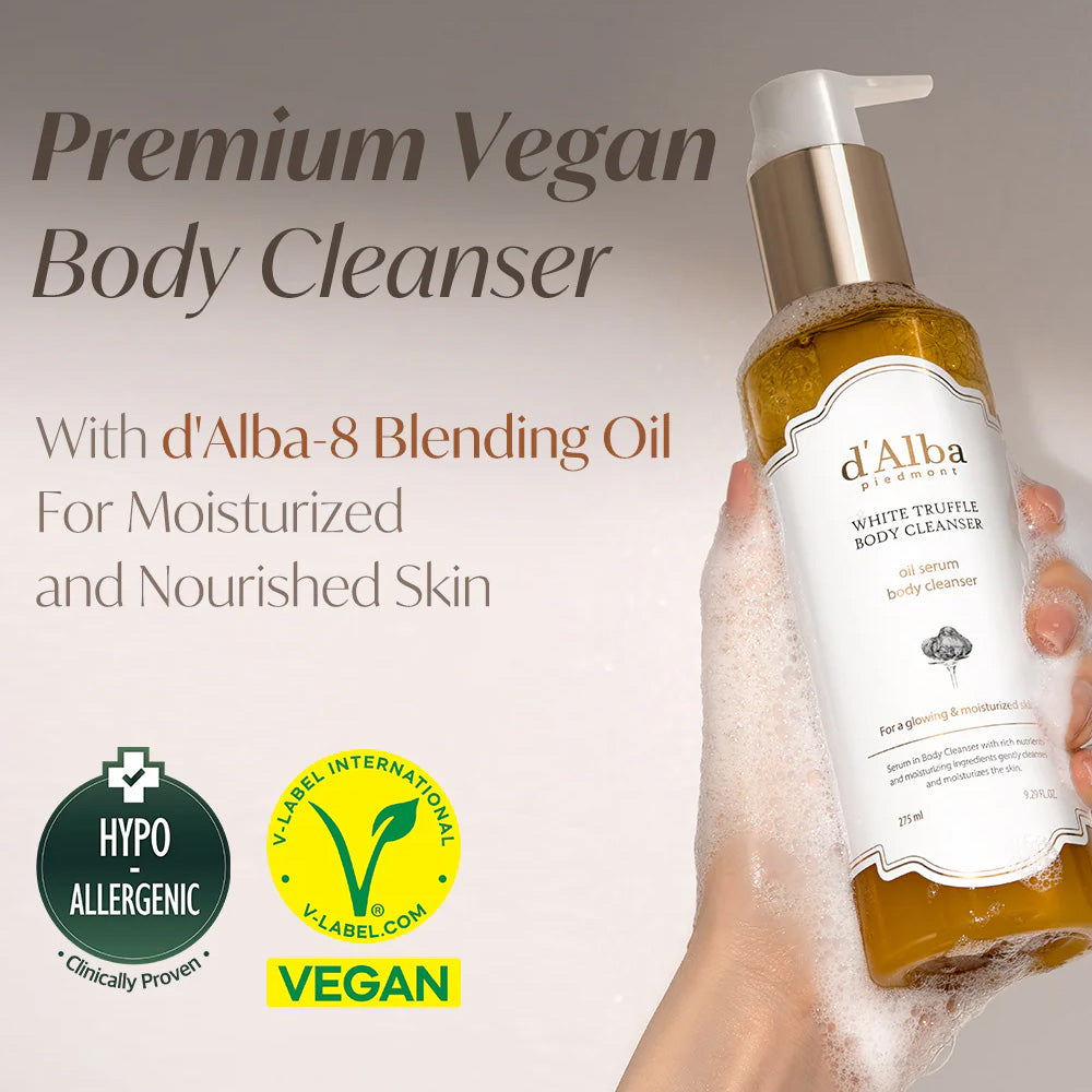 [Jabón líquido corporal] d'Alba Truffle Return Oil Serum Body Cleanser 275ml
