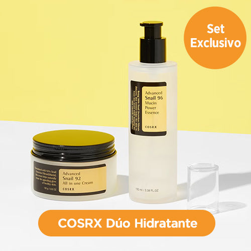 *SALE*[Set Especial] COSRX Dúo Hidratante: Advanced Snail Essence + Snail Cream