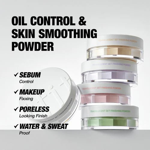 [Polvos sueltos] TFIT Translucent Set Finishing Powder (5 colors)