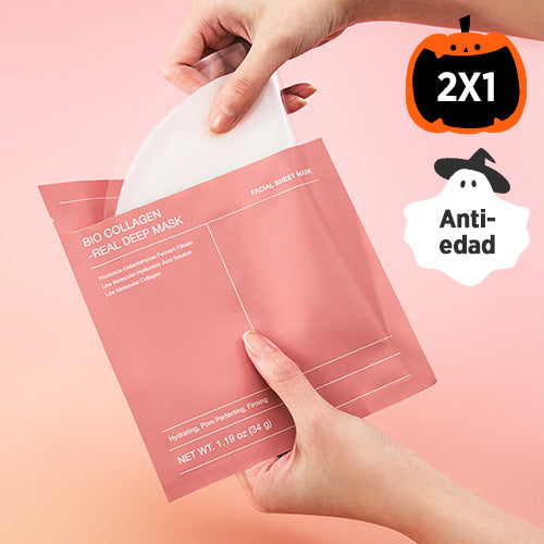 *SALE* 2X1 [Mascarilla facial] Biodance Bio-Collagen Real Deep Mask (4ea *2cajas)