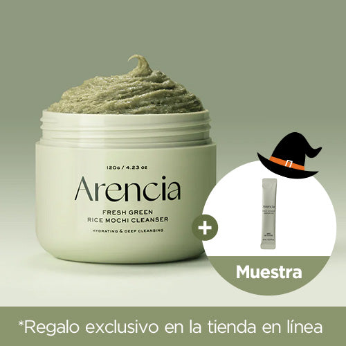 [Limpiador facial] Arencia Fresh Green Rice Mochi Cleanser 120ml