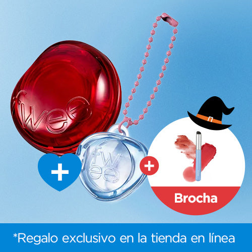 *SPECIAL PRICE*[Multiuso labial y colorete] fwee *Keyring Set* Lip&Cheek Glowy Jelly Pot (19 Colors)