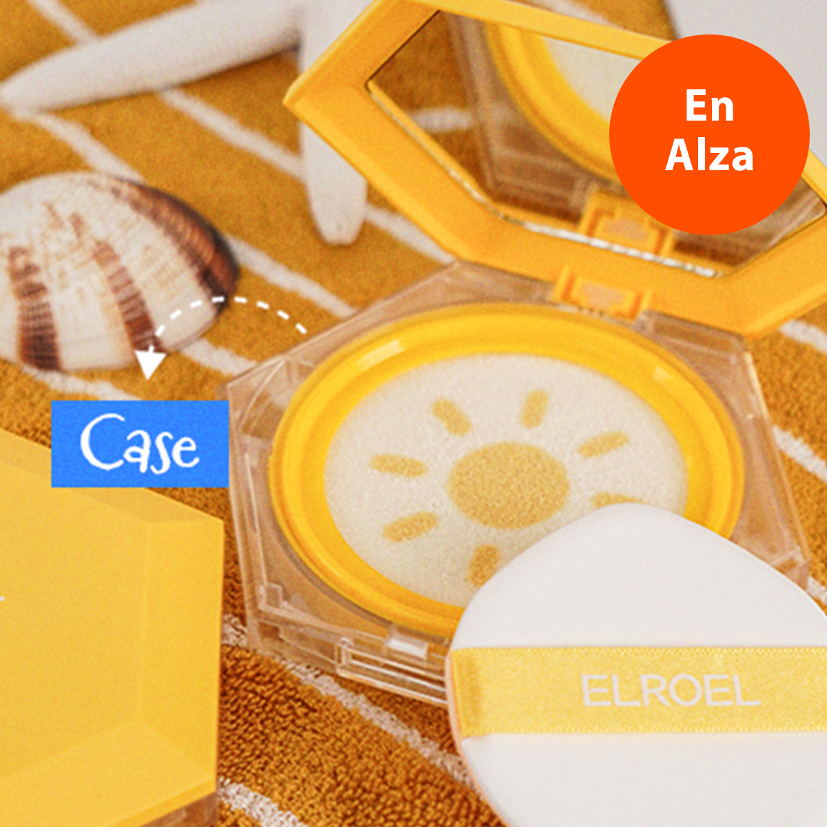 [Cushion de Protector solar] ELROEL (OTC) Pang Pang Sun Cushion Plus