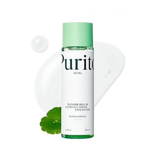 [Tónico] PuritoSeoul Wonder Releaf Centella Toner Unscented 200ml