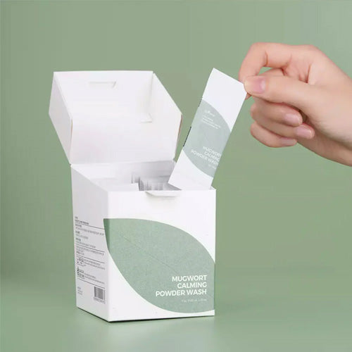 [Limpiador facial en polvo] Isntree Mugwort Calming Powder Wash (25ea)