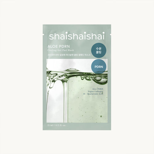 [Mascarilla facial] shaishaishai Aloe PDRN Cooling Gel Pad Mask