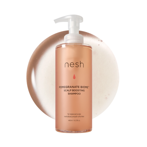 [Champú] nesh Pomegranate Biome Scalp Boosting Shampoo 480ml