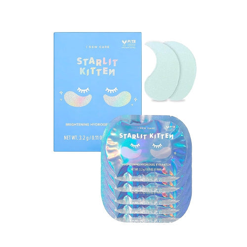 [Mascarillas contorno de ojos] IDEWCARE Starlit Kitten Brightening Hydrogel Eye Patch 5ea
