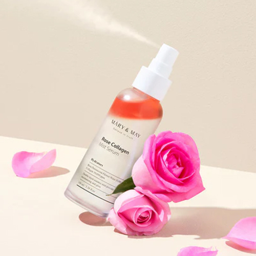 [Sérum] Mary&May Rose Collagen Mist Serum 100ml