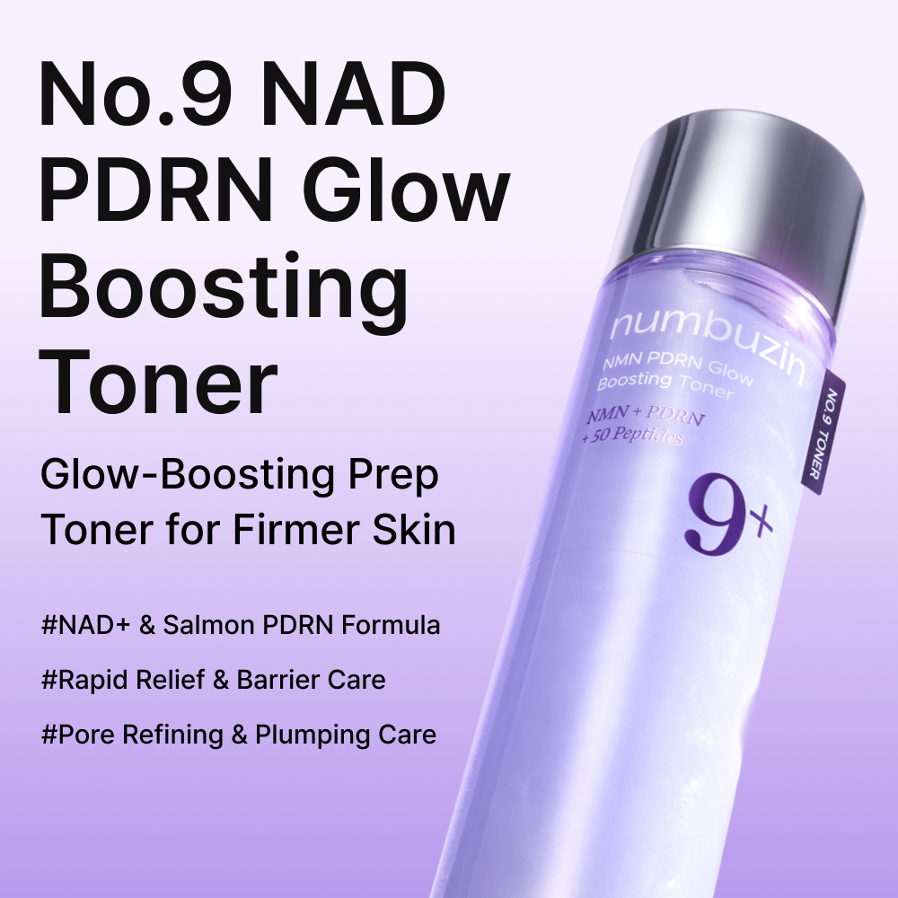 *SUPER PRECIO* [Set Especial] Numbuzin No.9 NAD Anti-Aging Routine for Aging & Tired Skin (Toner + Essence + Eye Cream + Masks)