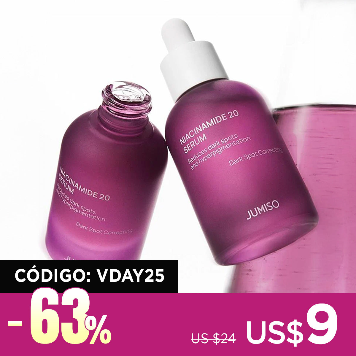 [Sérum antimanchas] Jumiso Niacinamide 20 Serum 40ml