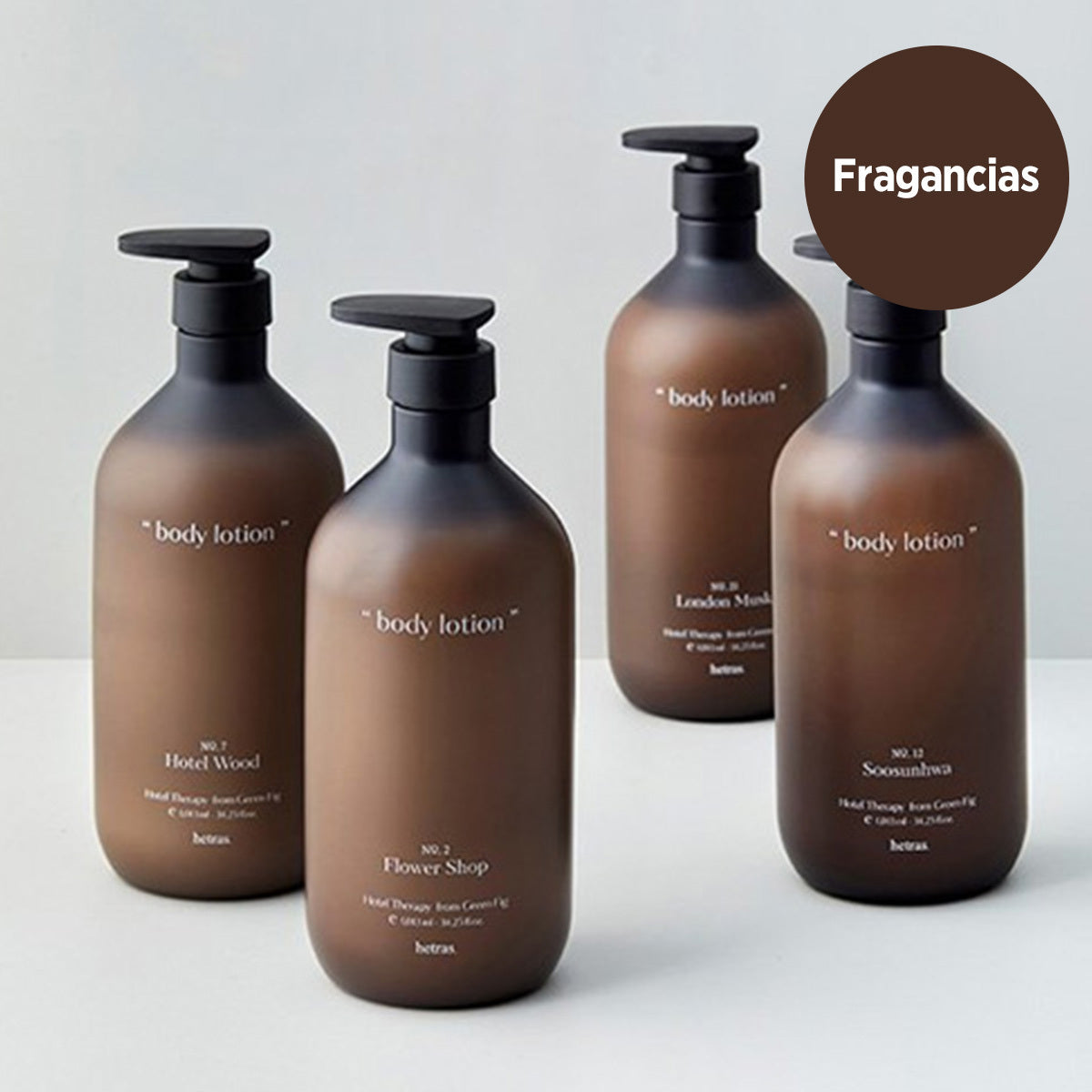 [Loción corporal] hetras Hotel Therapy Body Lotion 1013ml (7 types)