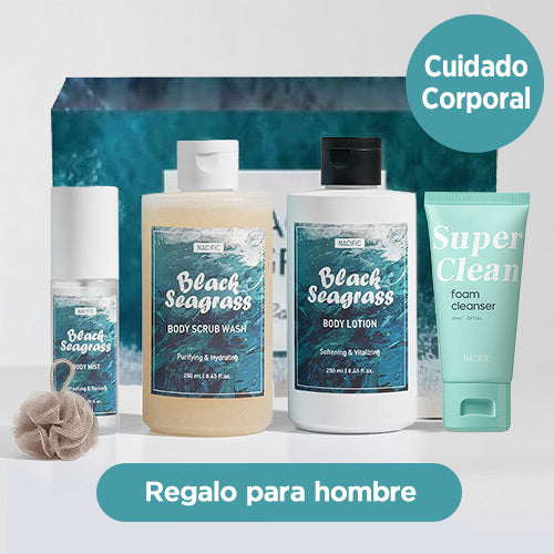 [Set cuidado corporal] NACIFIC Black Seagrass Body Set