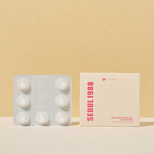 [Colágeno puro] KSECRET SEOUL 1988 Boosting Ball : Collagen 100%