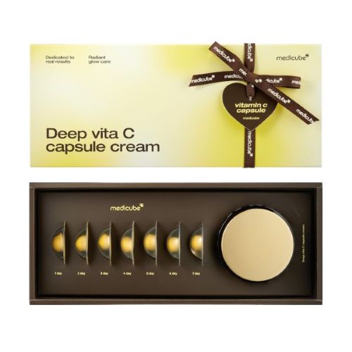 [Pack especial] Medicube Deep Vita C Capsule Cream Set (Crema 55ml 1ea + Sample 7ea)