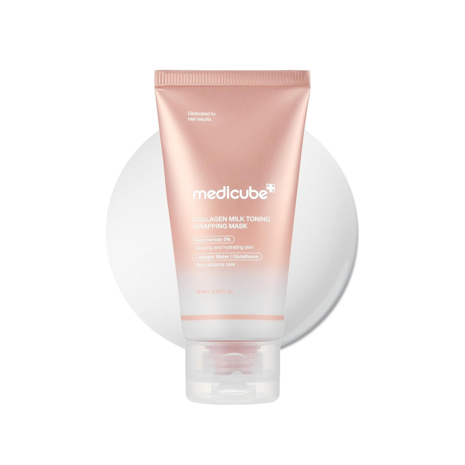 [Mascarilla facial] MEDICUBE Collagen Milk Toning Wrapping Mask 75ml