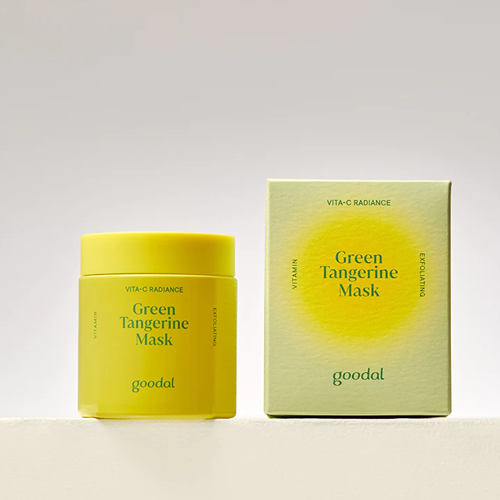 [Mascarilla facial iluminadora] Goodal Green Tangerine Vita C Radiance Wash Off Mask 110ml