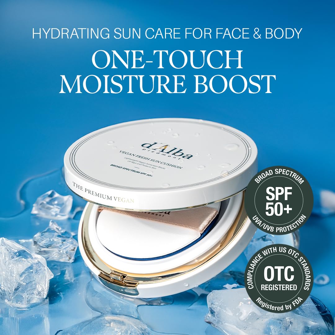 [Bloqueador en cushion] d'Alba Waterfull Fresh Sun Cushion 25g (OTC)