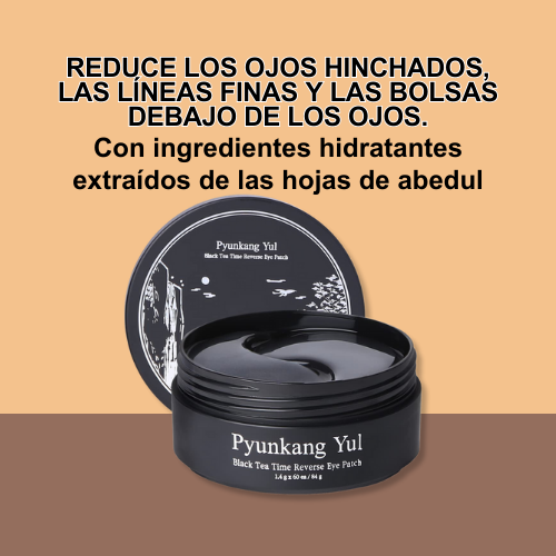 [Mascarilla contorno de ojos] Pyunkang Yul Black Tea Time Reverse Eye Patch (60ea)