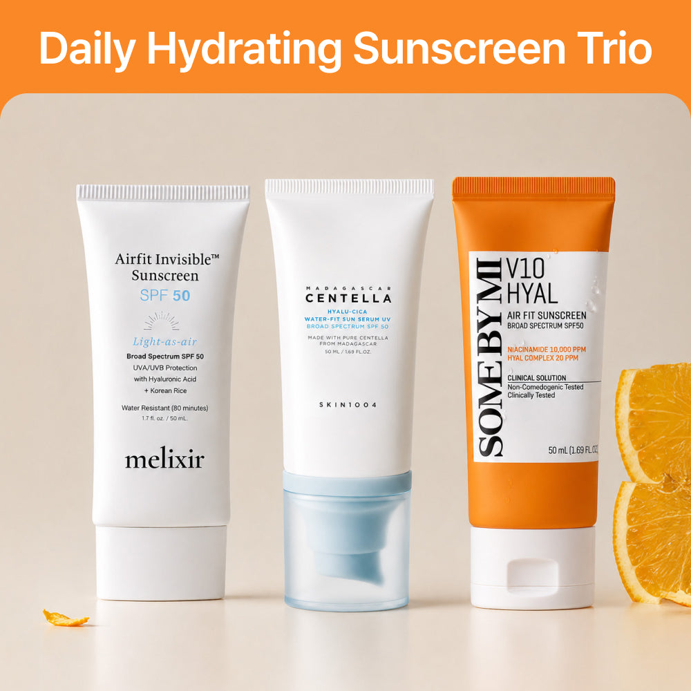 [Set Especial] StyleKorean Daily Hydrating Sunscreen Trio
