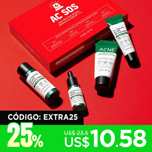 [Kit de cuidado de piel para acné] SOMEBYMI AHA BHA PHA 30 Days Miracle AC SOS Kit