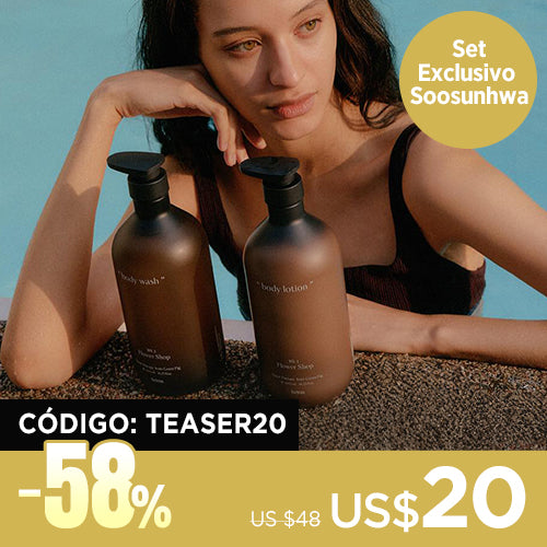 [Set Especial] hetras Hotel Therapy Body Wash + Body Lotion (1013ml / Soosunhwa)