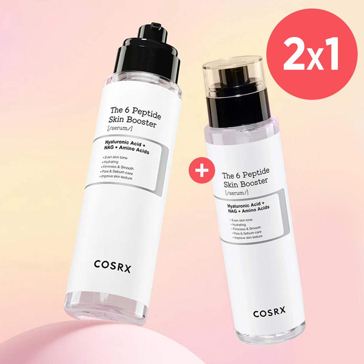 *Pack Doble* [Sérum] COSRX *renew* The 6 Peptide Skin Booster Serum 150ml (2 uds.)
