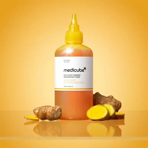 [Tónico facial] Medicube Kojic Acid Turmeric Resurfacing Toner 250ml
