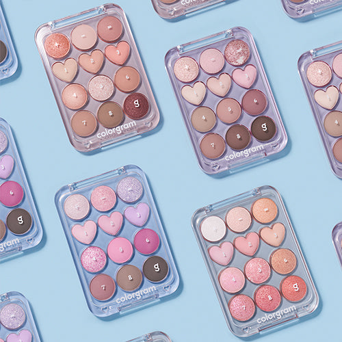 [Sombras de ojos] colorgram Pin Point Eyeshadow Palette (2 colors)