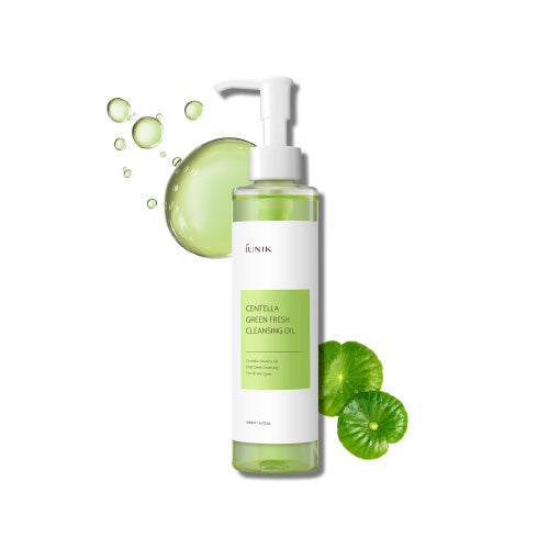 [Aceite limpiador facial] iUNIK Centella Green Fresh Cleansing Oil 200ml