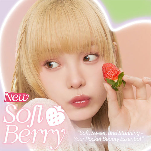 [Colorete] Peripera Pure Blushed Sunshine Cheek 026 Fluffy Berry (Soft Berry)