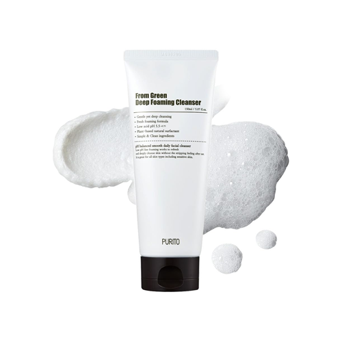 [Limpiador facial] PuritoSeoul From Green Deep Foaming Cleanser 150ml