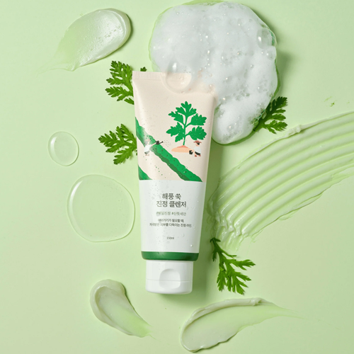 [Limpiador facial] ROUND LAB Mugwort Calming Cleanser 150ml