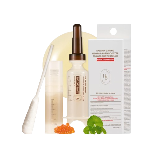 [Ampolla] HEVEBLUE Salmon Caring Centella New Pair PDRN Booster 100,000 Shot Essence (1ea)