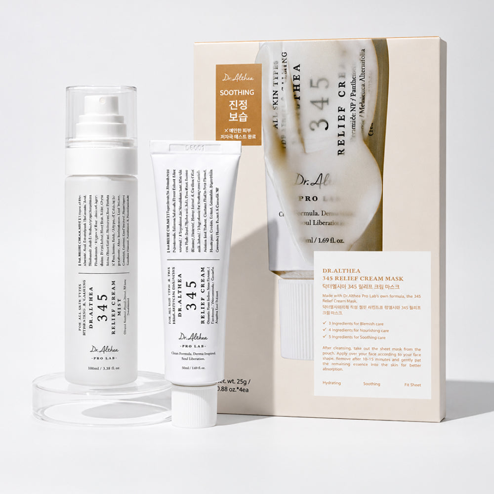 *SUPER PRECIO* [Set Especial] Dr. Althea Línea 345: Crema + Mascarillas + Bruma