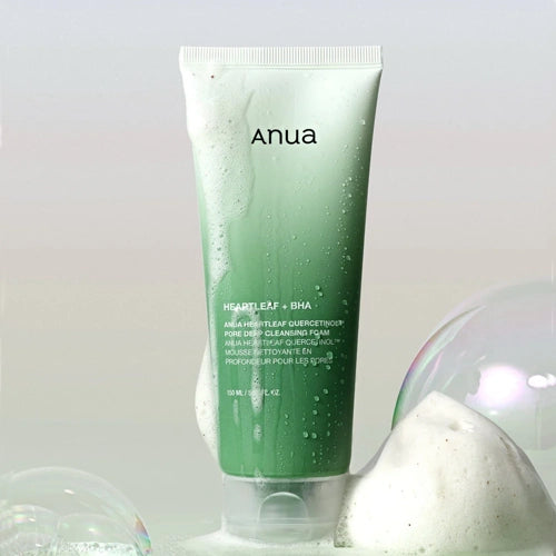 [Limpiador facial] Anua Heartleaf Quercetinol Pore Deep Cleansing Foam 150ml