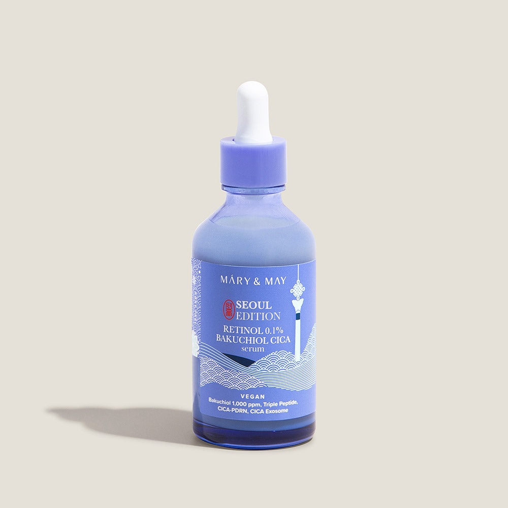 [Sérum] Mary&May *Seoul Edition* Retinol 0.1% Bakuchiol Cica Serum 80ml