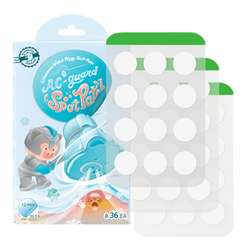 [Parches para acné] Elizavecca Witch Piggy Hell-Pore ac-guard spot patch (36ea)