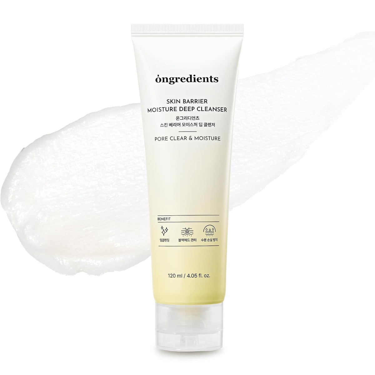 [Loción] Ongredients Skin Barier Moisture Deep Cleanser 120ml