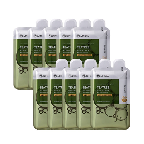 [Mascarilla facial] Mediheal Teatree Nude Gel Mask (10ea)